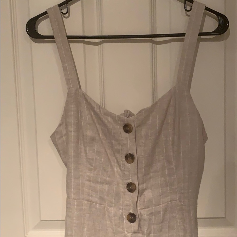 Romeo + Juliet Couture striped jumpsuit